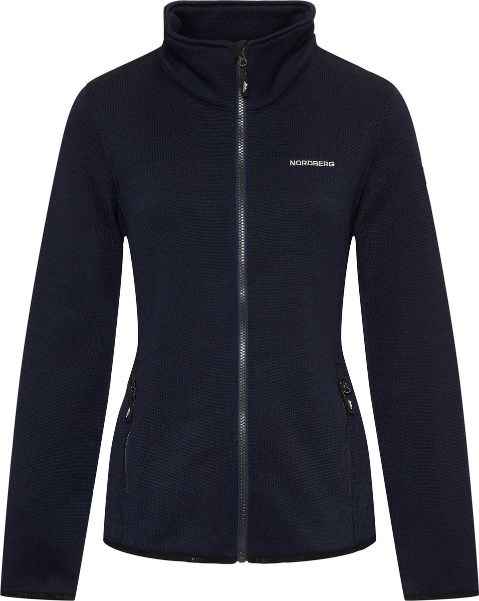 Nordberg Andrea Fleece Vest Dames /Donkerblauw melange 3XL