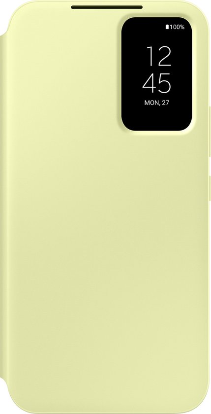 Samsung Smart View Wallet Case geschikt voor Samsung Galaxy A54 - Lime