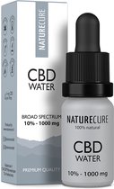 Nature Cure Wateroplosbare CBD 10% - 1000 mg- Broad Spectrum  10 ml