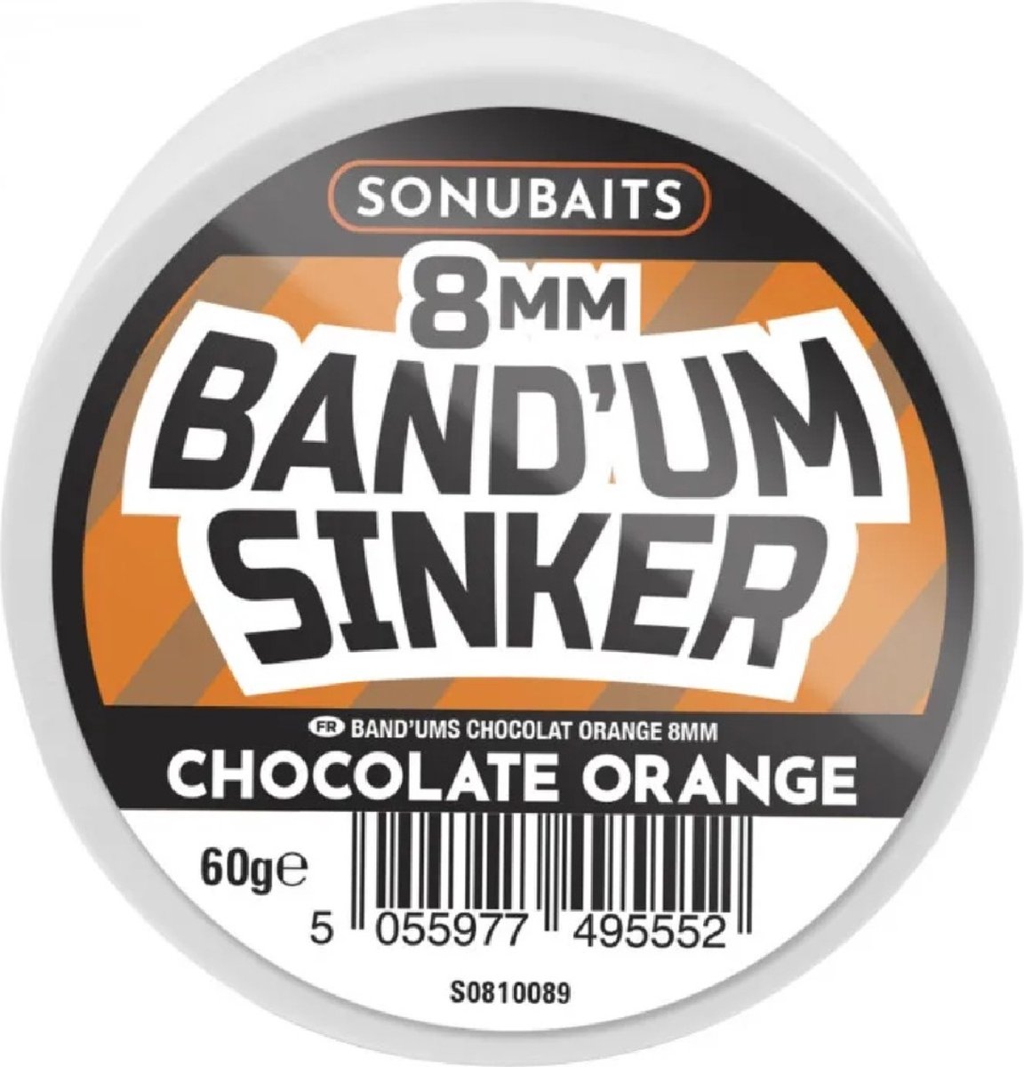 Sonubaits Band'um Sinker 8mm - Smaak : Chocolate Orange