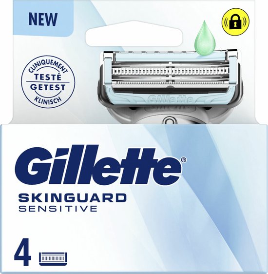 Gillette Scheermesjes SkinGuard Sensitive - 4 stuks
