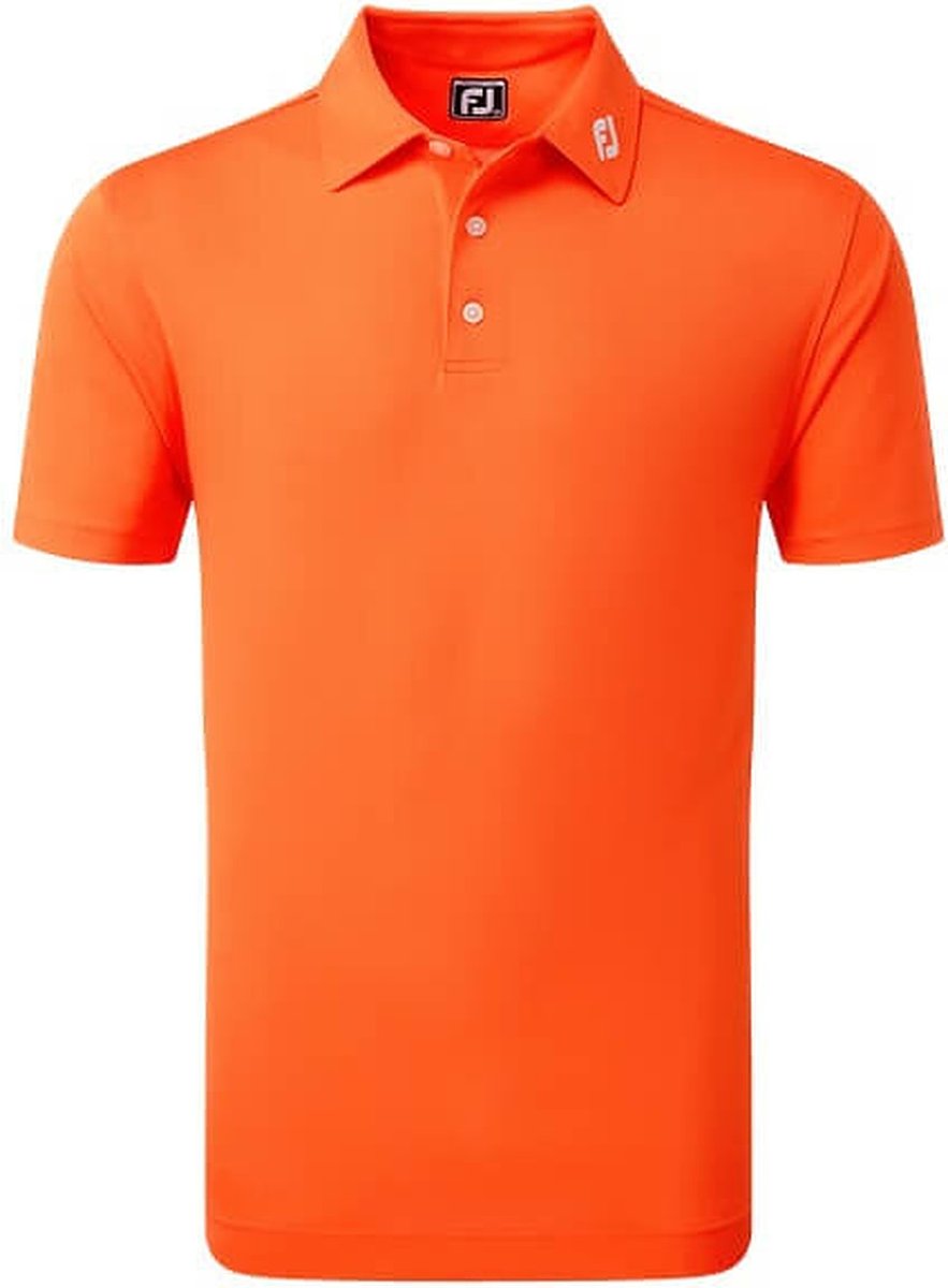 Footjoy Stretch Pique Heren Polo Shirt Oranje