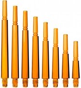 Cosmo SPINNING shaft ( 2 sets= 6 stuks ) normal spinning clear oranje - maat 6 = 35.0 mm