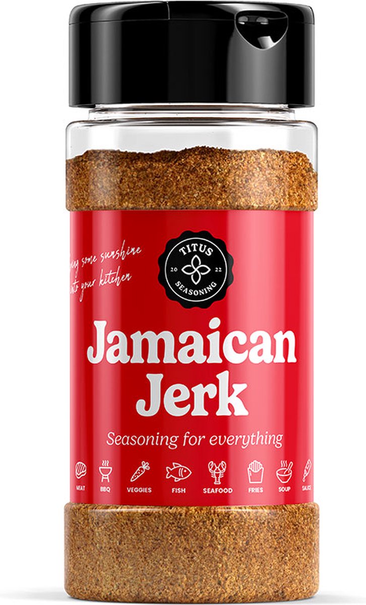 Goedkoopste Jamaican Jerk Kruidenmix 55g - Kruiden voor Vlees, Vis, Groente & BBQ