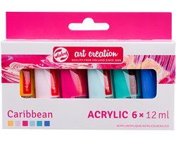 Talens Art Creation Acrylverf set Caribbean | 6 x 12 ml