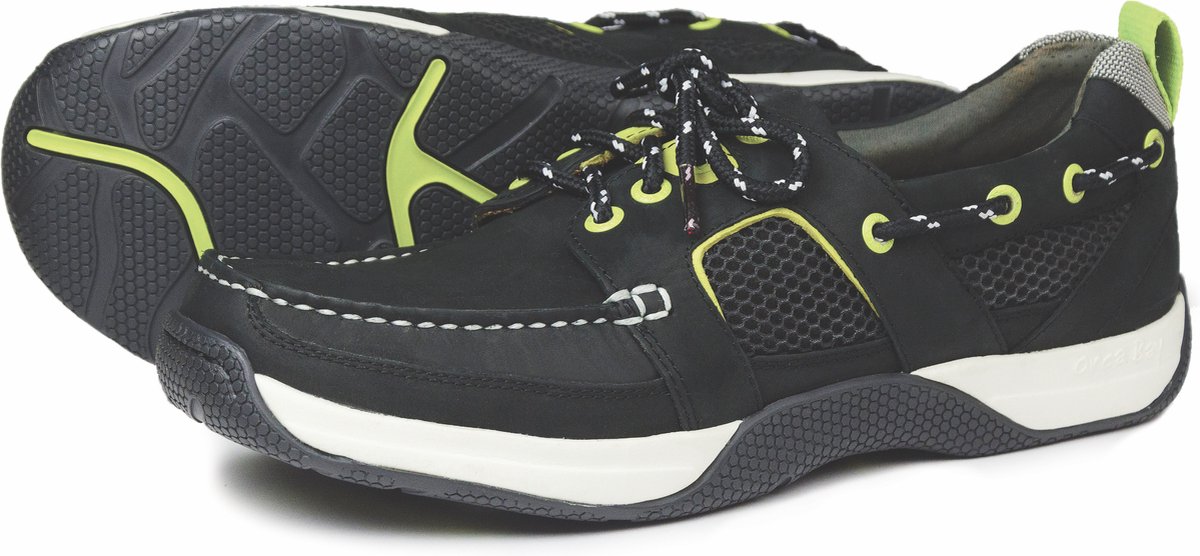 Orca Bay Wave heren bootschoen carbon/yellow maat 43