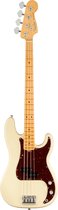 Fender American Professional II Precision Bass MN Olympic White guitare basse électrique avec étui