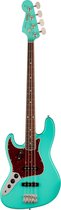 Fender American Vintage II 1966 Jazz Bass Lefthand RW Sea Foam Green - Linkshandige elektrische basgitaar