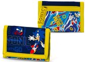 Sonic the Hedgehog portemonnee 13 x 8 cm - Polyester