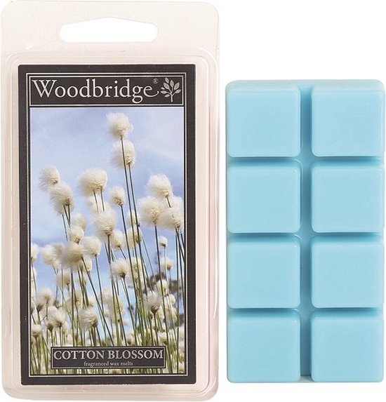 Wax voor crackle burner Woodbridge Cotton blossom