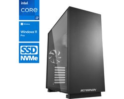 ScreenON - Creator - Intel Core i7 - 1TB NVMe SSD + 4TB HDD - 32GB RAM - RTX 3070 - MultimediaPC.M732044 - Wifi & Bluetooth - Cardreader