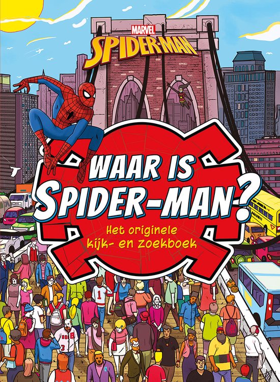 Waar is Spider-man? Het originele kijk- en zoekboek