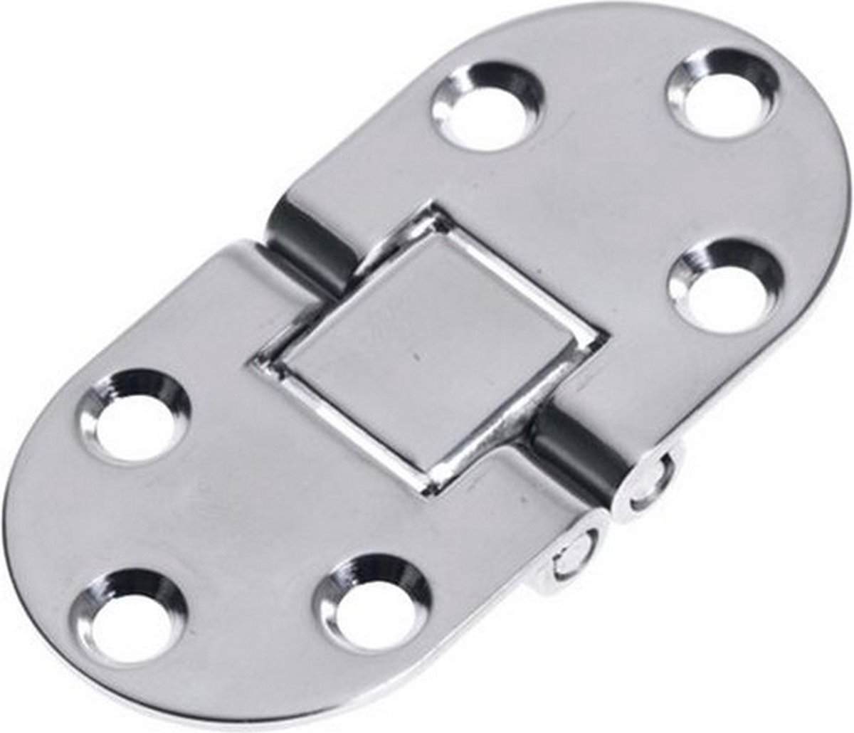 Tafelbladscharnier RVS - 81 x 30 mm