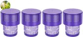 4 x HEPA filter geschikt voor Dyson V10 Sv12 stofzuiger Total Clean, Parquet, Motorhead, Animal wasbaar steelstofzuiger DY-969082-01