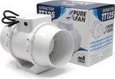 The Pure Factory Pure Fan Extractor TT 125 - 220-280 m³ - 37W - 125 mm