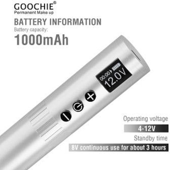 Draadloos machine set met 2 stuks 1500mAh batterij Draadloze roterende