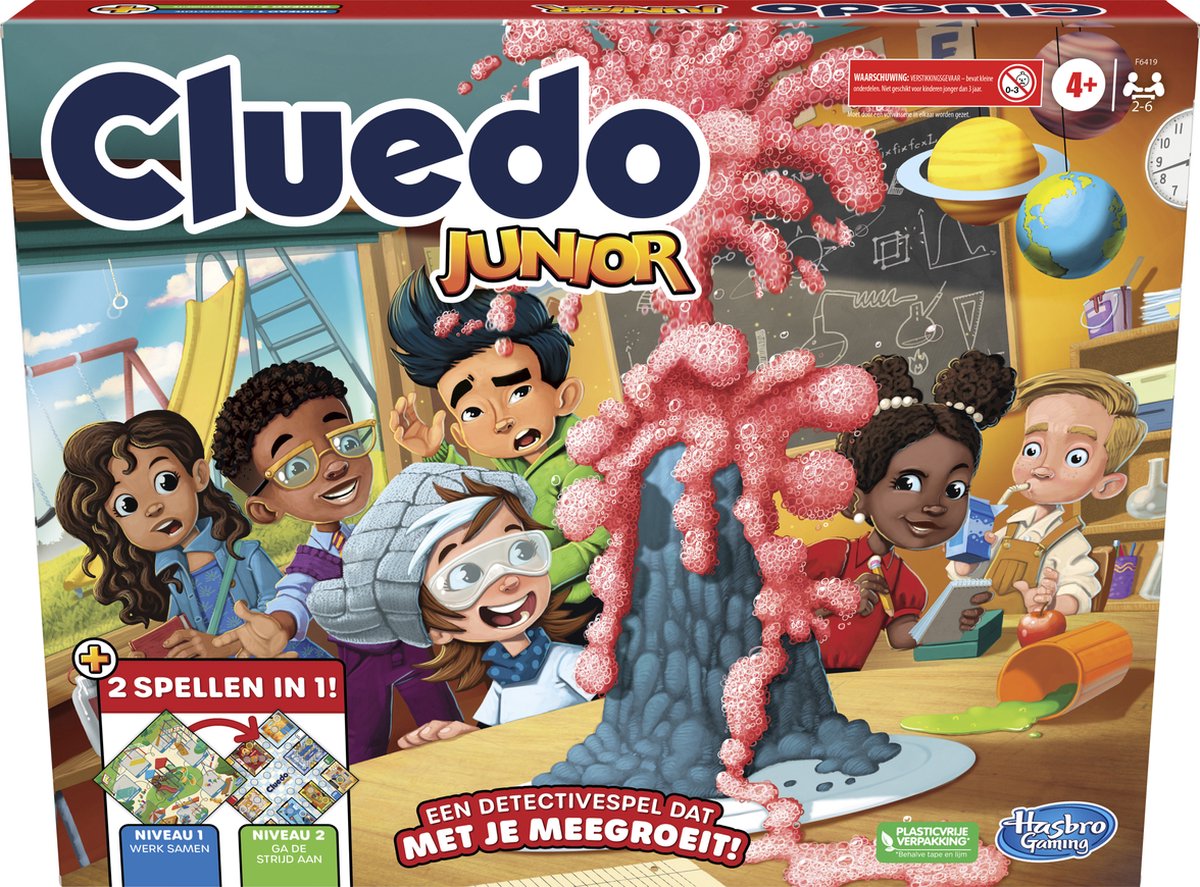 Hasbro Gaming Cluedo Junior