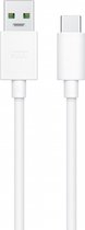 OPPO VOOC Cable, 1 m, USB-A to USB-C, Wit