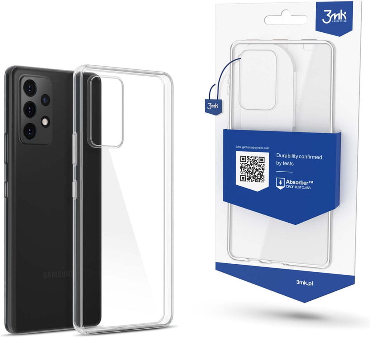 3mk - Samsung Galaxy A53 5G - Telefoonhoesje - Clear Case - Transparant