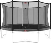 Bol.com BERG Favorit 430 Grey Trampoline + Safety Net Comfort aanbieding