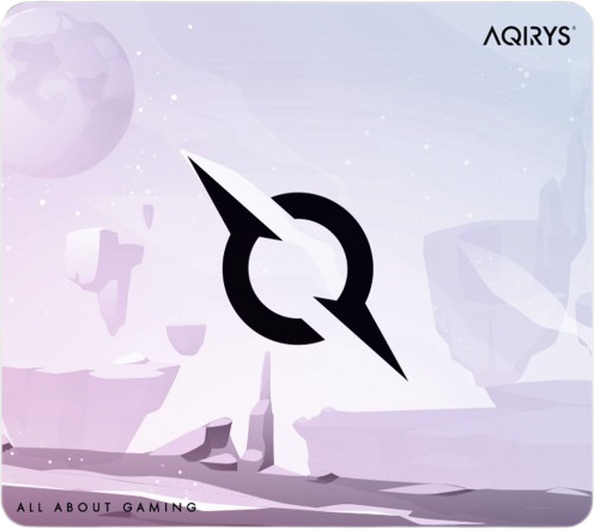 Aqirys AQRYS_GRAVITYWHMD muismat Game-muismat Meerkleurig