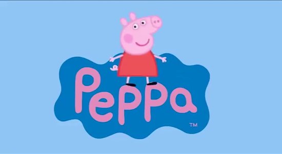 Peppa Pig Maison et jardin Giochi Preziosi en bleu