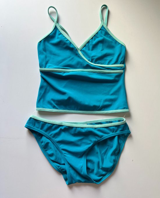 Zoggs tankini blauw maat 38