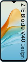 ZTE Blade V40 Design 16,8 cm (6.6') Dual SIM Android 12 4G Micro-USB 4 GB 128 GB 4500 mAh Blauw