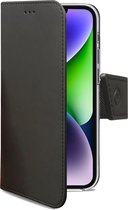 Case Celly iPhone 14 Plus wallet case black WALLY