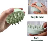 HOME ONLINE Scalp Massager - Massage Brush - Shampoo Brush - Hoofdmassage - Roos Verwijderen - Haargroei - Haarborstel - Groen