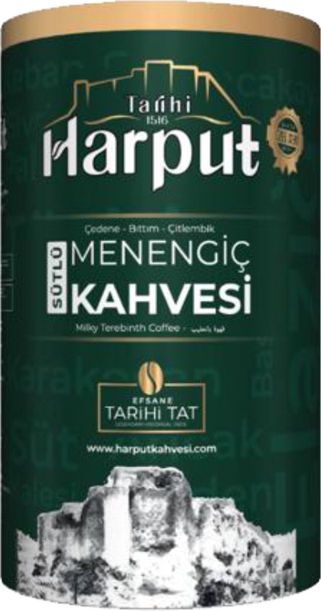 Menengic Kahvesi Sutlu - Harput Dibek -Turks Koffie - Terpetijmboompit Koffie - Dibek kahvesi - 250 Gram