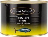 Grand Gérard Tonijn in olie - Blik 1,71 kilo