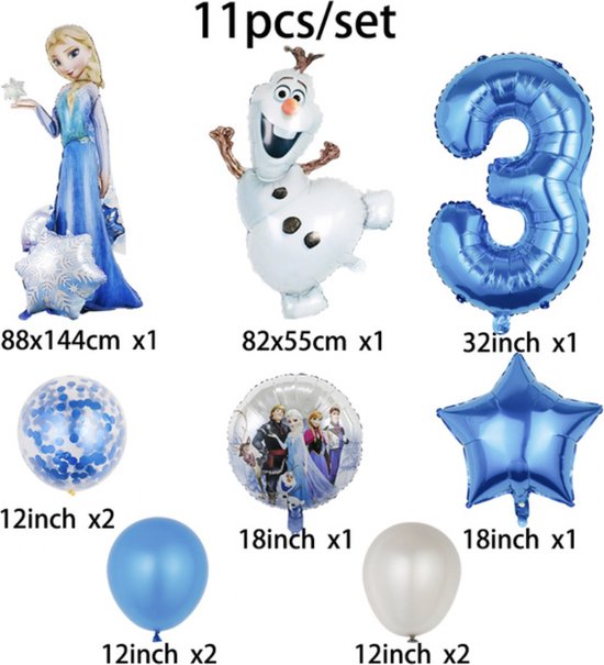 amusement Uitroepteken Logisch Frozen ballonnen | Globos
