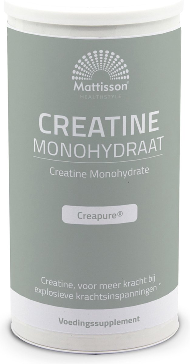 Goedkoopste Mattisson - Creatine Monohydraat Poeder - Creapure - Vegan - 350 Gram