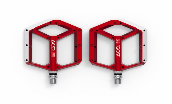 ACID Pedalen Flat A1-CB - Grote voetafdruk - 9 verstelbare pinnen -  Aluminium - 370g -... | bol