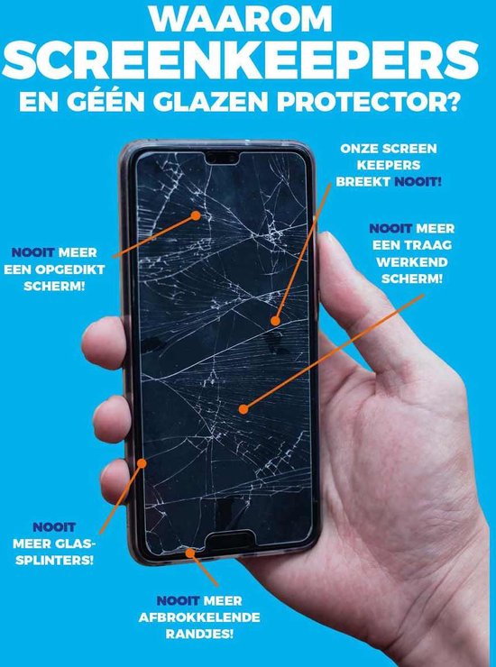 Screenprotector mat geschikt voor Sony Z5 Premium - Geen beschermglas - Premium - Matte Screenprotector - matte Screenprotector geschikt voor Sony Z5 Premium - Breekt niet - Mat - TPU bescherm folie - Anti glare - Screenkeepers
