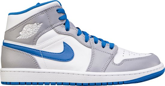 Air Jordan 1 Mid True Blue - DQ8426-014 - Maat 42 - BLAUW - Schoenen ...