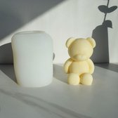 3D Siliconen mal Beer - Beertje - kaarsen maken - zeep maken - Mold - Bear -Epoxy