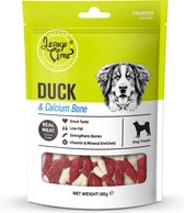 Jerky Time - Duck & Calcium Bone Twisted - Hondensnack - Voordeelbundel 5 stuks