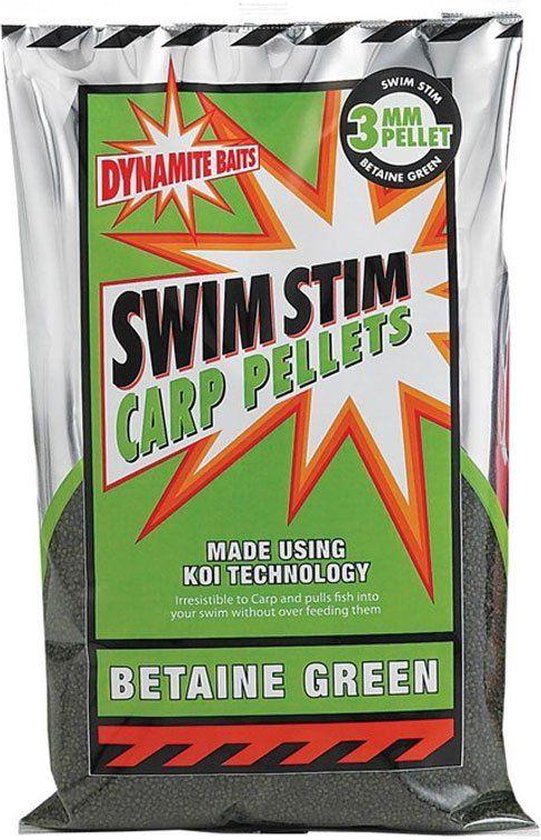 Dynamite Baits Swim Stim - Betaine Green Pellets - 900g 8mm van Dynamite Baits — afbeelding 3