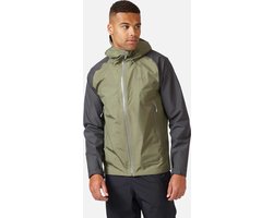 Rab Namche Paclite Jas Heren Hardshell Jas Graphene/Light Khaki XL