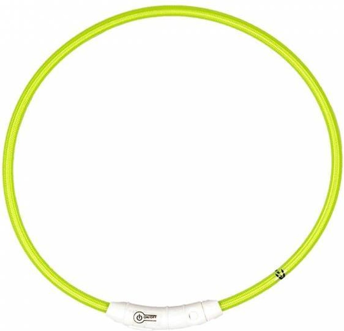 Ring flash licht usb nylon 65cm groen