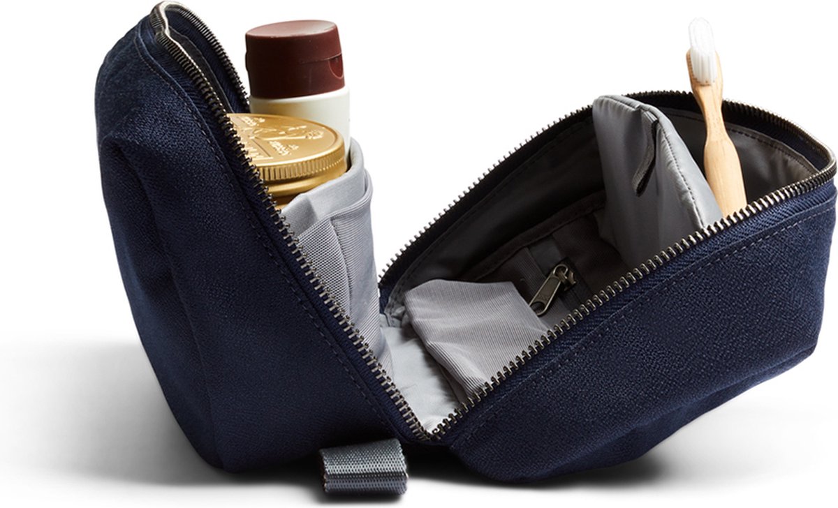 Bellroy Toiletry Kit, waterbestendige geweven reis toilettas ( toiletartikelen, parfum, scheerspullen, haarborstel, tandenborstel) - Black