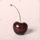 Tuindoek Kers - Fruit - Rood - Stilleven - 100x100 cm