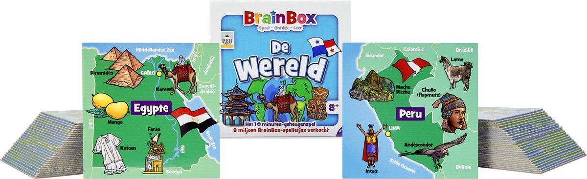 BrainBox De Wereld - Bordspel — afbeelding 6
