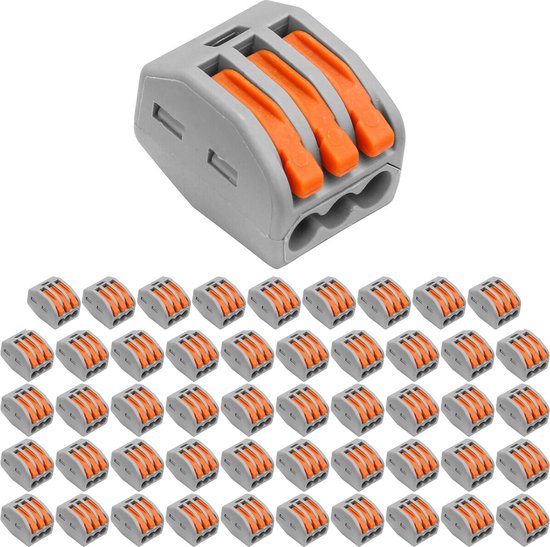 Lasklem 3-polig Set van 50 Stuks