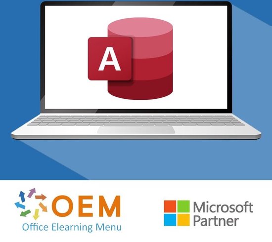 Access 2019 365 E-Learning Training Cursus Box - OEM Office ELearning Menu