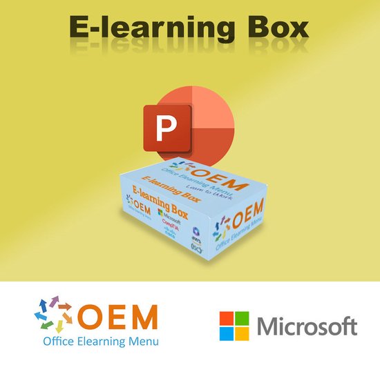 PowerPoint 365 E-Learning Training Cursus Box - OEM Office ELearning Menu