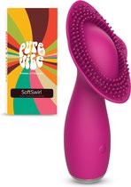 PureVibe® SoftSwirl Unieke Clitoris Massager en Stimulator - Vibrator - Vibrators voor Vrouwen - Fluisterstil & Discreet - Erotiek Sex Toys voor koppels - Vibromasseur Homme & Femme - Roze