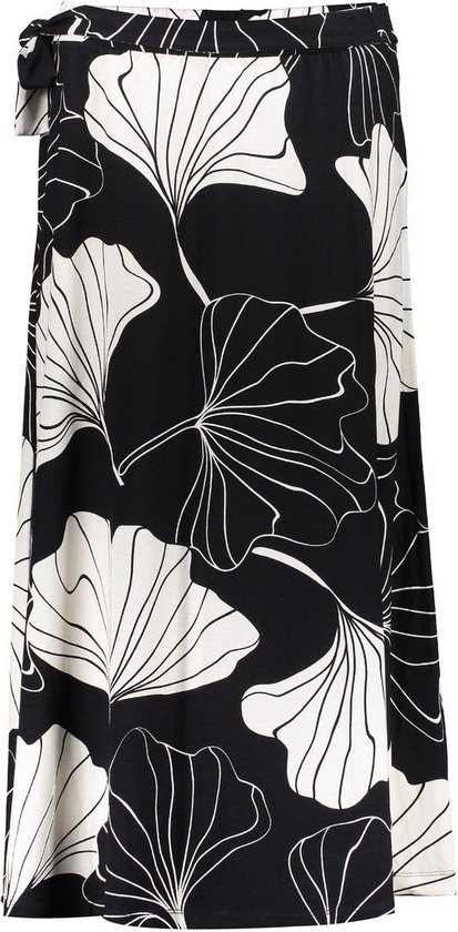 Geisha Rok Rok Allover Print Strap 36332 60 Jill Black/off White Dames Maat - XL